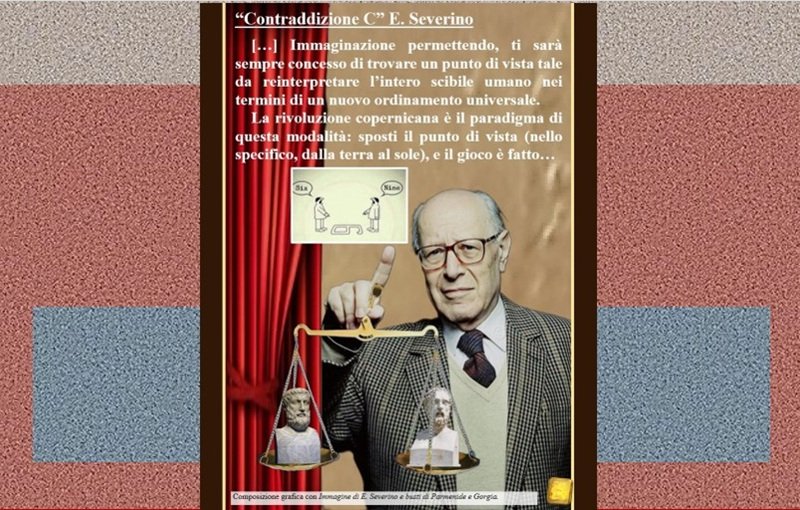 “Contraddizione C” E. Severino